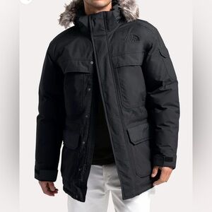 The North Face Men's Black McMurdo parka jacket